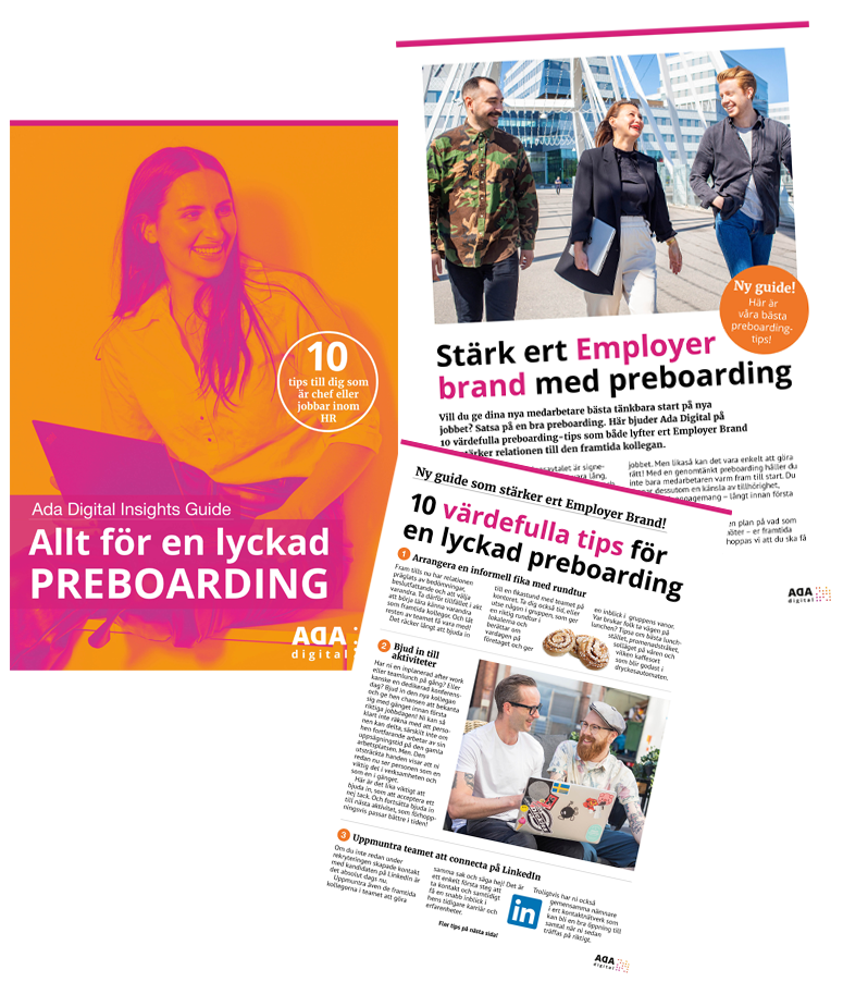 Ladda ner preboarding-guiden här.