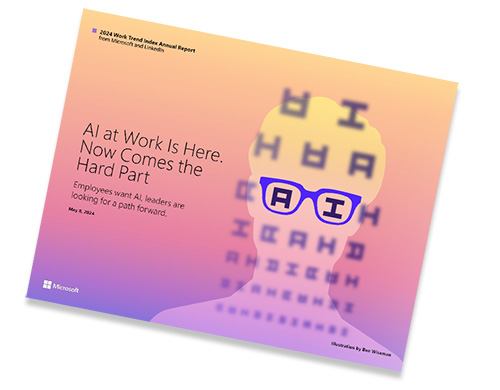 I 2024 Work Trend Index Annual Report har Microsoft och LinkedIn kartlagt hur AI kommer omforma arbetsmarknaden.
